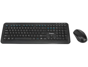 Targus® KM610 Wireless Keyboard and Mouse Combo - Negro (Español)