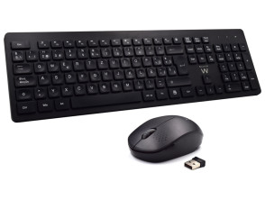 Añadir a la cesta Kit teclado y ratón wireless - Diseño Español QWERY Kit teclado y ratón wireless - Diseño Español QWERY