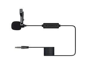 COMICA Micrófono Lavalier para Smartphone TRRS 4.5 m