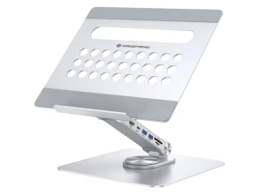 DOCKING USB-C CON SOPORTE CONCEPTRONIC, 1xHDMI 4K, 2xUSB-A 3.0, 1xUSB-C, 1xUSB-C PD 100W, 1xSD/SDMICRO