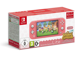 Añadir a la cesta Consola Nintendo Switch Coral + Juego Animal Crossing New Horizons (Código de Descarga en la Caja) + Consola Nintendo Switch Coral + Juego Animal Crossing New Horizons (Código de Descarga en la Caja) +