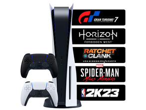 Añadir a la cesta Consola Playstation 5 1TB + 2 Mandos + 5 Juegos Consola Playstation 5 1TB + 2 Mandos + 5 Juegos