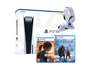 Añadir a la cesta Consola Playstation 5 + God of War Ragnarök + The Last of Us Parte 1 + Accesorios Consola Playstation 5 + God of War Ragnarök + The Last of Us Parte 1 + Accesorios