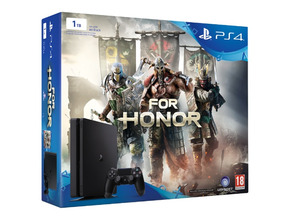 Consola PS4 1 tb Slim Black + For Honor