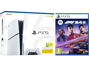 Añadir a la cesta Consola PS5 Slim LIM EDITION + DUALSENSE (1TB) + EA SPORTS F1 24 Consola PS5 Slim LIM EDITION + DUALSENSE (1TB) + EA SPORTS F1 24