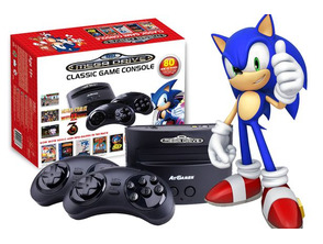Consola Retro Mega Drive Portátil Ed Sonic 25TH
