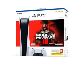 Consola Sony PlayStation 5 Standard + Call Of Duty: Modern Warfare 3 (código de descarga)