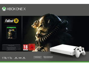 Consola Xbox One X 1 TB Robot White + Fallout 76
