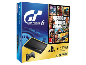 Consola PS3 500Gb + GT6 + GTA V
