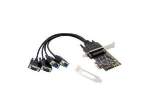 Añadir a la cesta CONTROLADORA PCIe CONCEPTRONIC 4 PUERTOS SERIE COMPATIBLE LOW PROFILE CONTROLADORA PCIe CONCEPTRONIC 4 PUERTOS SERIE COMPATIBLE LOW PROFILE