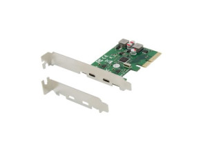 Añadir a la cesta Controladora PCIe Conceptronic EMRICK08G USB 3.2 Gen2 2 Puertos Tipo C Autoalimentada Controladora PCIe Conceptronic EMRICK08G USB 3.2 Gen2 2 Puertos Tipo C Autoalimentada