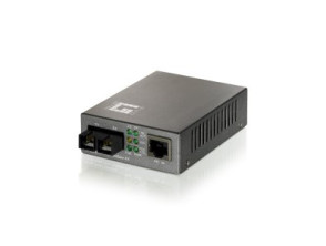 Añadir a la cesta CONVERSOR DE FIBRA ÓPTICA LEVEL ONE 10/100TX A 100FX SC CON POE (20km) CONVERSOR DE FIBRA ÓPTICA LEVEL ONE 10/100TX A 100FX SC CON POE (20km)
