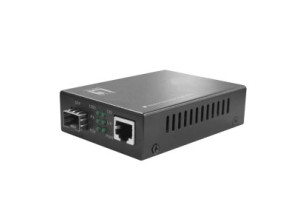Convertidor de Medios Level One GVT-2012 RJ45 GB a SFP PoE PS3 30W