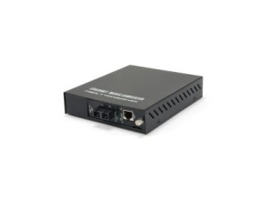 CONVERTIDOR DE FIBRA RJ45 A FIBRA MULTIMODO SC LEVEL ONE FVM-1101 - 2KM