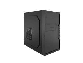 CAJA MICROATX COOLBOX M550 CON FUENTE DE ALIMENTACIÓN GRÁFICA HASTA 320MM