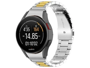Añadir a la cesta Correa Samsung Galaxy Watch 4/5/6 de Metal Eslabones en Plata y Dorado Correa Samsung Galaxy Watch 4/5/6 de Metal Eslabones en Plata y Dorado