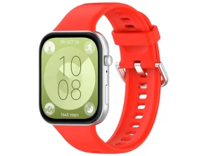 Añadir a la cesta Correa de silicona Rojo para Huawei Watch Fit 3 - Marca CROCOCASE Correa de silicona Rojo para Huawei Watch Fit 3 - Marca CROCOCASE