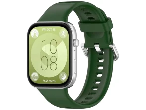 Añadir a la cesta Correa de silicona Verde Oscuro Huawei Watch Fit 3 Correa de silicona Verde Oscuro Huawei Watch Fit 3