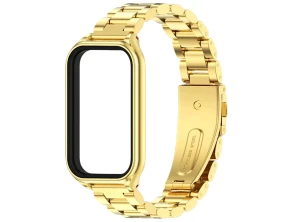 Añadir a la cesta Correa Metal Eslabones Xiaomi Mi Smart Band 8 Active / Redmi Smart Band 2 Dorado - CROCOCASE Correa Metal Eslabones Xiaomi Mi Smart Band 8 Active / Redmi Smart Band 2 Dorado - CROCOCASE