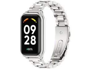 Añadir a la cesta Tira Metálica Eslabones Plata para Xiaomi Mi Smart Band 8 Active / Redmi Smart Band 2 Tira Metálica Eslabones Plata para Xiaomi Mi Smart Band 8 Active / Redmi Smart Band 2