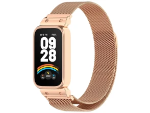 Añadir a la cesta Correa Milanesa Magnética Xiaomi Mi Smart Band 9 Active / Redmi Smart Band 3 Dorado Rosa Correa Milanesa Magnética Xiaomi Mi Smart Band 9 Active / Redmi Smart Band 3 Dorado Rosa