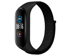 Añadir a la cesta Correa de Nailon para Xiaomi Mi Smart Band 6/ Mi Band 5/ Amazfit Band 5 - Negro Correa de Nailon para Xiaomi Mi Smart Band 6/ Mi Band 5/ Amazfit Band 5 - Negro