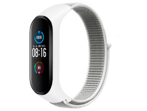 Añadir a la cesta Correa de Nailon para Xiaomi Mi Smart Band 6, Mi Band 5 y Amazfit Band 5 - CROCOCASE - Blanco Correa de Nailon para Xiaomi Mi Smart Band 6, Mi Band 5 y Amazfit Band 5 - CROCOCASE - Blanco