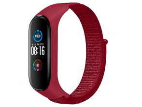Añadir a la cesta Correa Nailon Xiaomi Mi Smart Band 6 / Mi Band 5 / Amazfit Band 5 - Rojo Correa Nailon Xiaomi Mi Smart Band 6 / Mi Band 5 / Amazfit Band 5 - Rojo