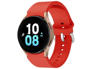 Añadir a la cesta Correa de silicona Roja para Samsung Galaxy Watch 4/5/6 - Marca CROCOCASE Correa de silicona Roja para Samsung Galaxy Watch 4/5/6 - Marca CROCOCASE