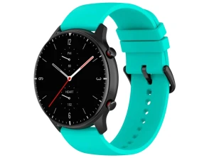 Añadir a la cesta Correa de Silicona Turquesa Universal 22mm para Smartwatch Xiaomi/Amazfit/Samsung/Huawei/Realme/Ticwatch - CROCOCASE Correa de Silicona Turquesa Universal 22mm para Smartwatch Xiaomi/Amazfit/Samsung/Huawei/Realme/Ticwatch - CROCOCASE