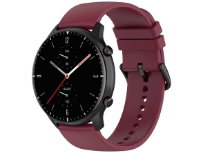 Añadir a la cesta Correa de Silicona Universal Vino 22mm para Smartwatch Xiaomi/Amazfit/Samsung - Marca CROCOCASE Correa de Silicona Universal Vino 22mm para Smartwatch Xiaomi/Amazfit/Samsung - Marca CROCOCASE