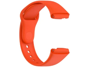Correa de silicona para Xiaomi Redmi Watch 3 Active Naranja - Marca CROCOCASE