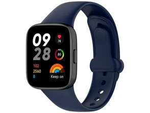 Añadir a la cesta Correa de silicona Xiaomi Redmi Watch 3 Sports Azul Oscuro - CROCASE Correa de silicona Xiaomi Redmi Watch 3 Sports Azul Oscuro - CROCASE