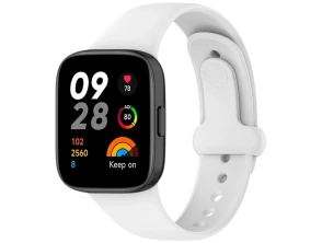 Correa de Silicona Xiaomi Redmi Watch 3 Sports Blanco - CROCOCASE