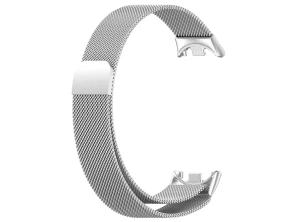 Añadir a la cesta Correa Milanesa Magnética Plata para Xiaomi Mi Smart Band 9 / Mi Smart Band 8 Correa Milanesa Magnética Plata para Xiaomi Mi Smart Band 9 / Mi Smart Band 8