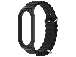 Añadir a la cesta Correa Xiaomi Mi Smart Band 6 / Mi Band 5 / Amazfit Band 5 Wave Negro Correa Xiaomi Mi Smart Band 6 / Mi Band 5 / Amazfit Band 5 Wave Negro