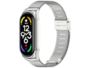 Añadir a la cesta Correa Xiaomi Smart Band 7 Milanesa Clip Plata - CROCOCASE Correa Xiaomi Smart Band 7 Milanesa Clip Plata - CROCOCASE
