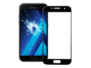 Cristal Frontal Negro - Samsung Galaxy A3 2017