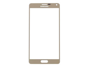 Cristal frontal para Samsung Galaxy Note 4 Oro