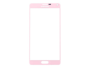 Cristal frontal para Samsung Galaxy Note 4 Rosa