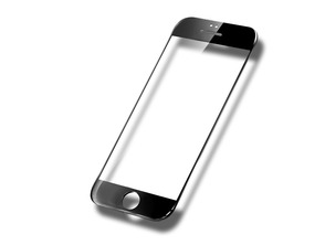 Cristal templado iPhone 6/6S Negro