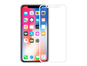 Cristal Templado 3D iPhone X Blanco