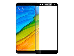 Cristal Templado Completo Curvo 5D - Xiaomi Redmi 5 Plus Negro