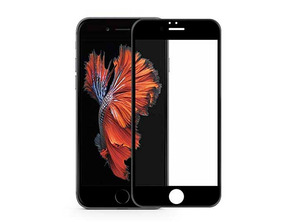 Cristal Templado Completo - iPhone 7 Plus/8 Plus Negro