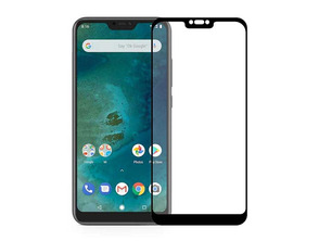Cristal Templado Completo - Xiaomi Mi A2 Lite (Redmi 6 Pro) Negro