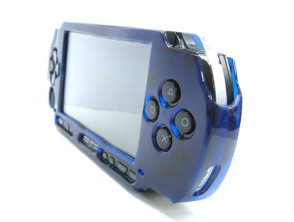 Protector Antigolpes Azul Transparente PSP