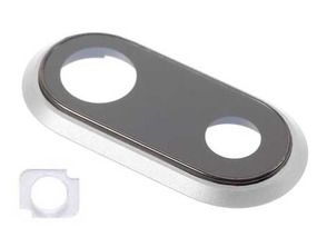 Cubierta Cámara Trasera con Difusor LED - iPhone 8 Plus Blanco