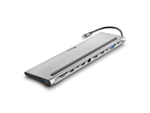 HUB 12 PUERTOS USB-C WONDERDOCK12 GRIS - NGS