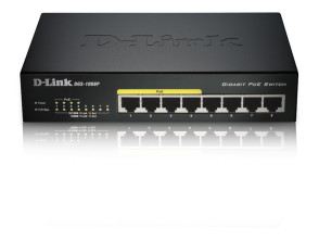 Switch D-Link 8 Puertos PoE Gigabit - Mejora tu red con eficiencia