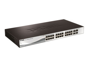 Switch D-Link 28 Puertos Gigabit 10/100 +4 Gbit. SFP
